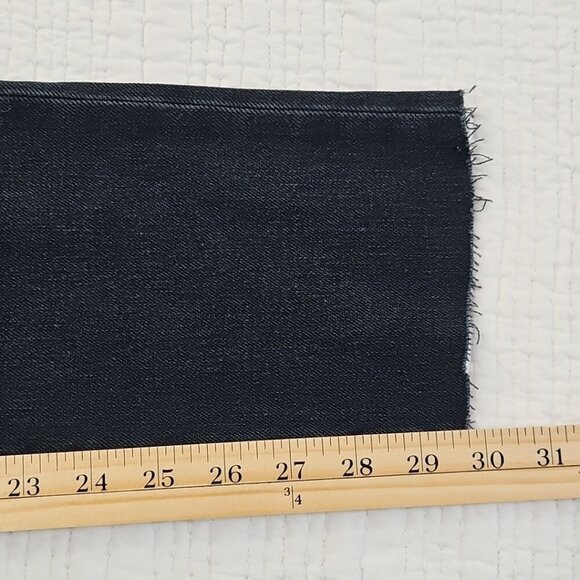 Banana Republic Premium Jeans Women's 27L (28x30) Raw Hem Dark Wash Leggings EUC - Picture 12 of 14